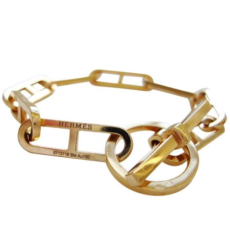 hermes paris gold bracelet|authentic Hermes bracelet.